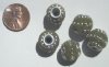 5 11mm Olive Clay Ladaki with Silver